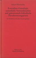 Konradiner-Genealogie, Unstatthafte Verwandtenehen Und Spatottonisch-Fruhsalische Thronbesetzungspraxis