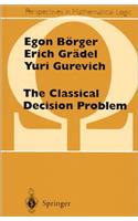 The Classical Decision Problem