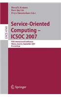 Service-Oriented Computing - Icsoc 2007
