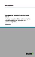 Familie aus der kommunitären Sicht Amitai Etzionis