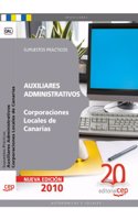 Auxiliares Administrativos Corporaciones Locales de Canarias. Supuestos Practicos