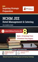 NCHMCT JEE Exam 2023 (English Edition) - 8 Mock Tests, 15 Sectional Tests and 3 Previous Year Papers (26 Unsolved Practice Tests) with Free Access to Online Tests