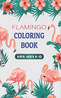 Flamingo Coloring Book Kids Ages 8-12