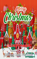 Merry Christmas Color By Number Coloring Book For Adult