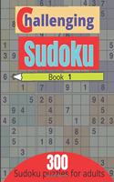 Challenging sudoku book 1
