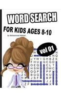 Word Search for Kids Ages 8-10 - Vol 1