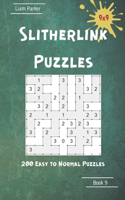 Slitherlink Puzzles - 200 Easy to Normal Puzzles 9x9 Book 9