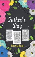 Father's Day Coloring Book