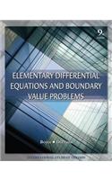 Elementary Differential Equations and Boundary Value Problem