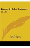 Essays By John Todhunter (1920)