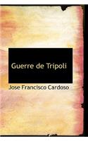 Guerre de Tripoli