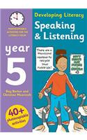 Speaking and Listening: Year 5
