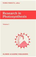 Research in Photosynthesis