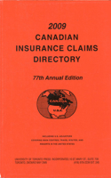 Canadian Insurance Claims Directory 2009