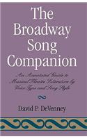 Broadway Song Companion