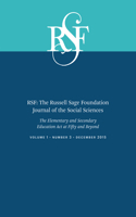 Rsf: The Russell Sage Foundation Journal of the Social Sciences