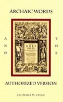 Archaic Words and the Authorized Version