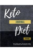 Keto Diet Journal for Men
