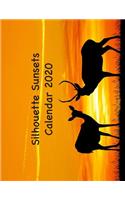 Silhouette Sunsets Calendar 2020