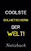 Coolste Dolmetscherin Der Welt Notizbuch