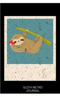 Sloth Retro Journal