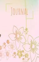 Journal: Flower Journal & Notebook - Diary (110 Lined Pages, 8.5 x 11 in) Daily Pretty Press