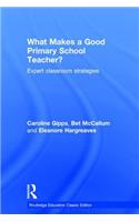 What Makes a Good Primary School Teacher?