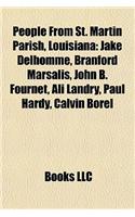 People from St. Martin Parish, Louisiana