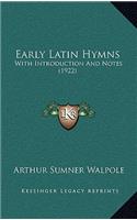 Early Latin Hymns