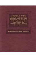 Campaigns of the One Hundred and Forty-Sixth Regiment, New York State Volunteers