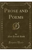 Prose and Poems (Classic Reprint)