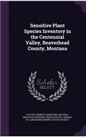 Sensitive Plant Species Inventory in the Centennial Valley, Beaverhead County, Montana