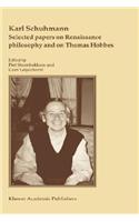 Selected Papers on Renaissance Philosophy and on Thomas Hobbes