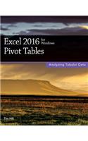 Excel 2016 for Windows Pivot Tables