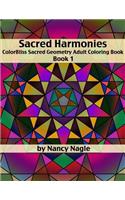 Sacred Harmonies Coloring Book for Adults