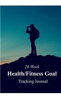 26 Week Health/Fitness Goal Tracking Journal