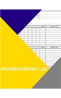 Progress Report Log