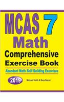 MCAS 7 Math Comprehensive Exercise Book: Abundant Math Skill Building Exercises