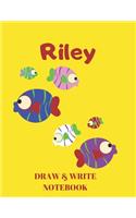Riley Draw & Write Notebook