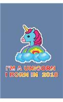 I'm A Unicorn I Born In 2018