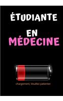 étudiante en médecine: Cahier de note Idéal comme cadeau utile pour un étudiant en medicine de 110 page