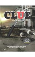 Clue Score Sheets: V.9 Clue Score Pads for Clue Board Games Nice Obvious Text, Large Print 8.5*11 inch, 120 Score pages