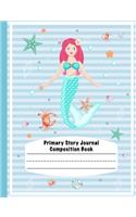 Mermaid Primary Story Journal Composition Book