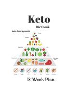 Keto Diet Book: Tracker / Planner:12 Weeks to a NEW YOU---.Ketogenic Diet Weight Loss Journal Planner Diary Log Book