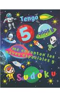 Tengo 5 años y me encantan las naves espaciales y Sudoku