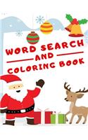 Word Search and Coloring Book