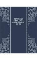 Massage Therapist Appointment Book