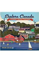 Explore Canada 2018 Wall Calendar