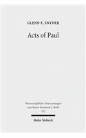 Acts of Paul