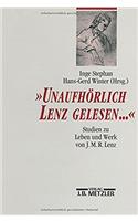 Unaufhörlich Lenz Gelesen...